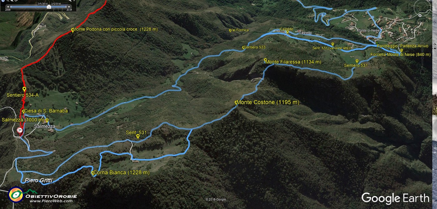 06 Immagine tracciato Filaressa-Costone-Corna Bianca da Monte di Nese  via Salmezza-2.jpg